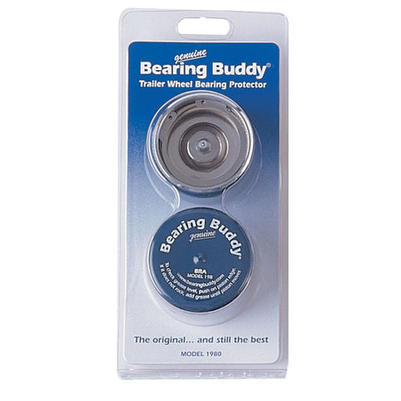 BEARING BUDDY Bearing Buddy 42101 Wheel Bearing Protector - 1.980" D, Chrome W/ Bra 42101